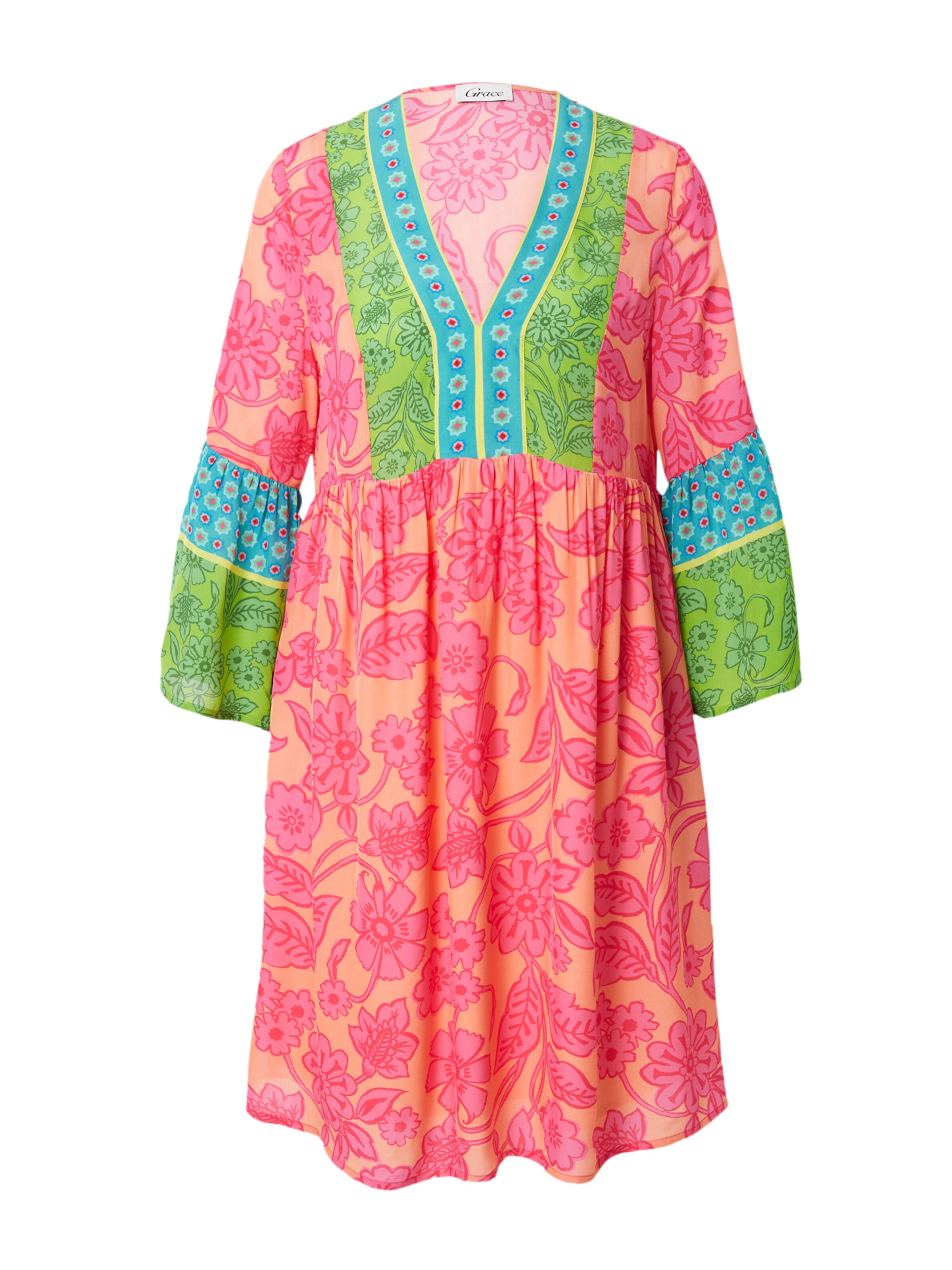 Grace kleid pink orange Clearance